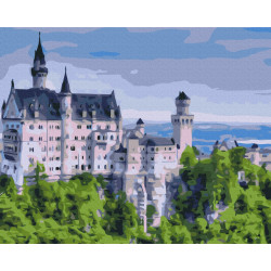 Mal efter tal - Summer castle - landskaber