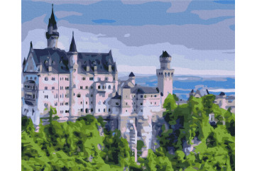 Mal efter tal - Summer castle - landskaber