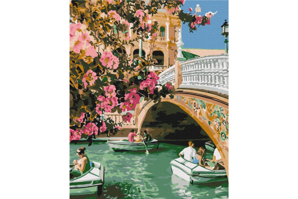 Mal efter tal - Spring Venice - landskaber