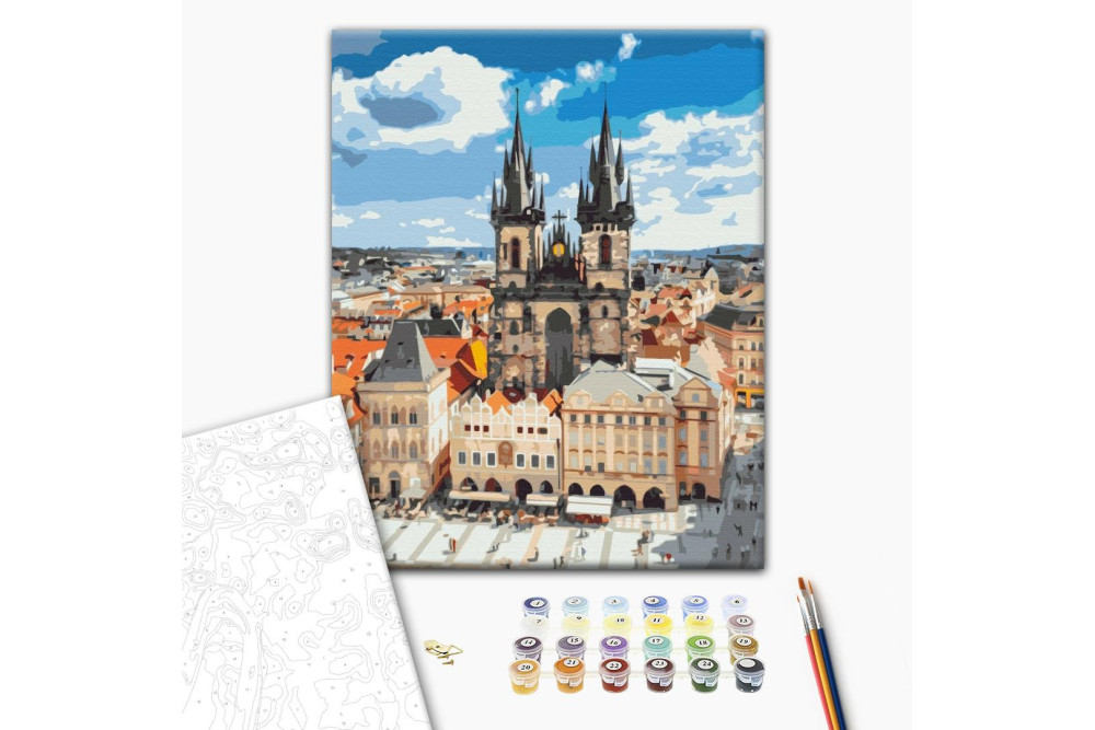 Mal efter tal - Prague Town Hall