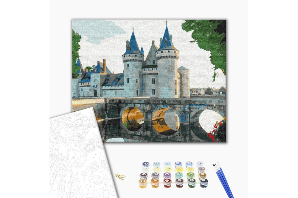 Mal efter tal - Sully-sur-Loire castle