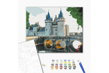 Mal efter tal - Sully-sur-Loire castle
