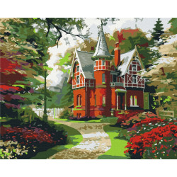 Mal efter tal - Fabulous house - landskaber