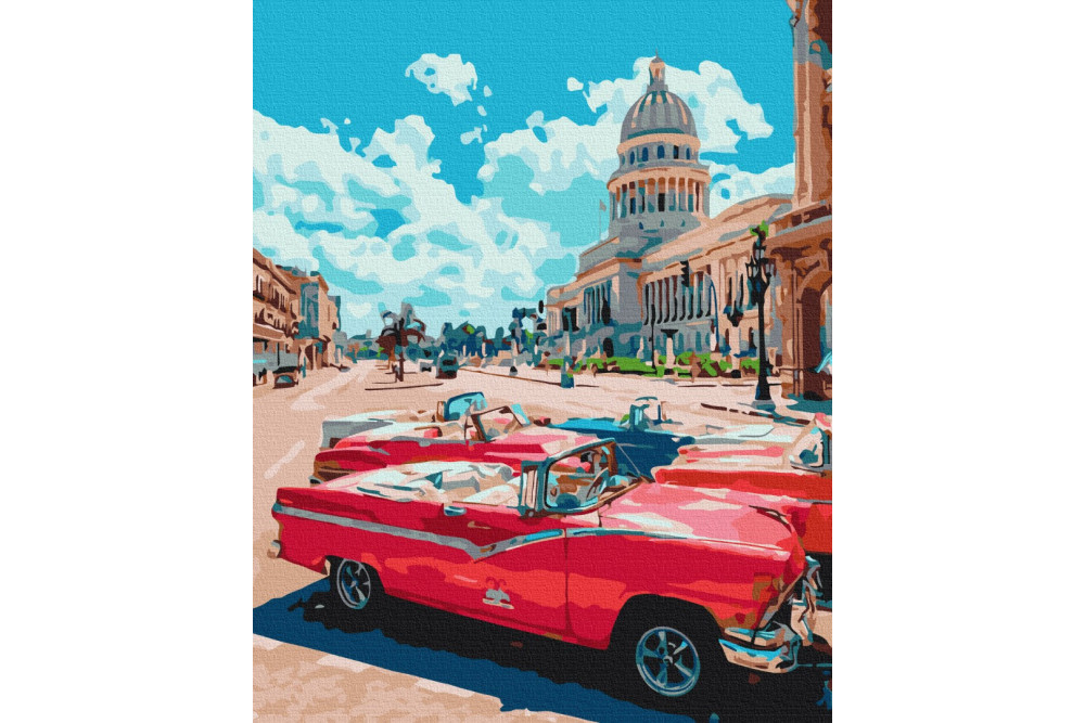 Mal efter tal - Retro street - diverse