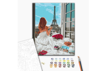 Mal efter tal - Paris morning