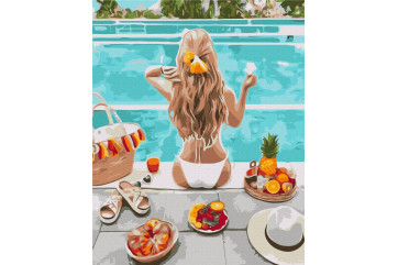 Mal efter tal - Summer weekend - mad og drikke
