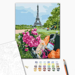 Mal efter tal - Picnic on the Champs Elysees