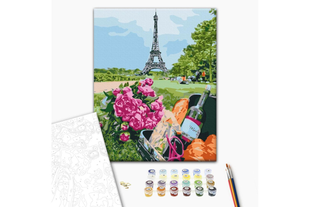 Mal efter tal - Picnic on the Champs Elysees