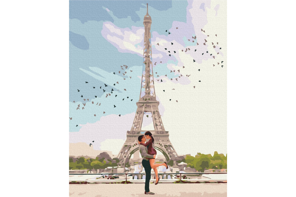 Mal efter tal - City of love Paris - byer