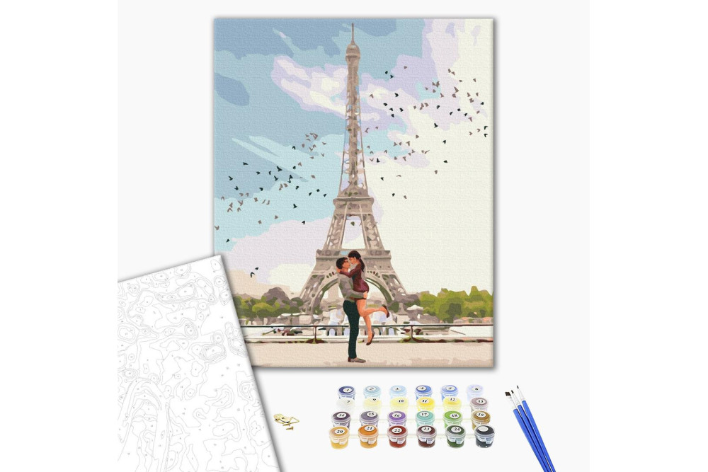 Mal efter tal - City of love Paris
