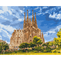 Mal efter tal - Cathedral of the Holy Family - byer