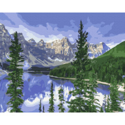 Mal efter tal - Landscape mountains - landskaber