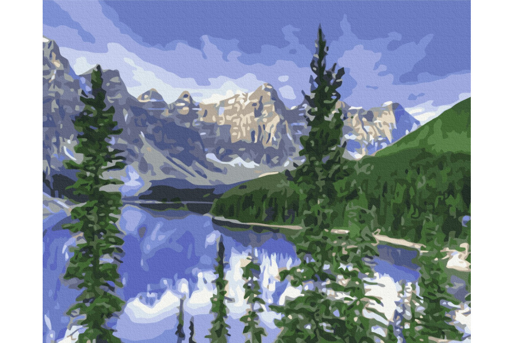 Mal efter tal - Landscape mountains - landskaber