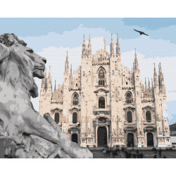 Mal efter tal - Milan cathedral - byer