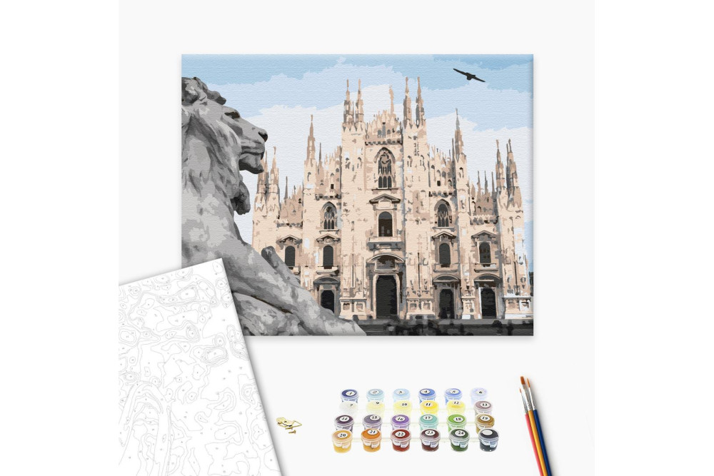 Mal efter tal - Milan cathedral