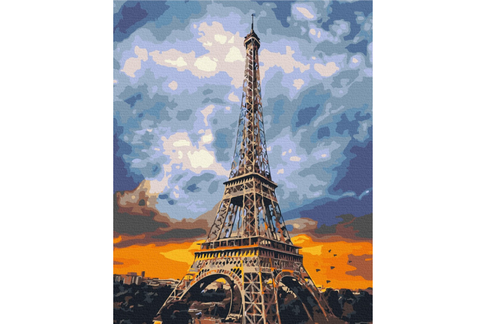 Mal efter tal - Iron Lady of Paris - byer