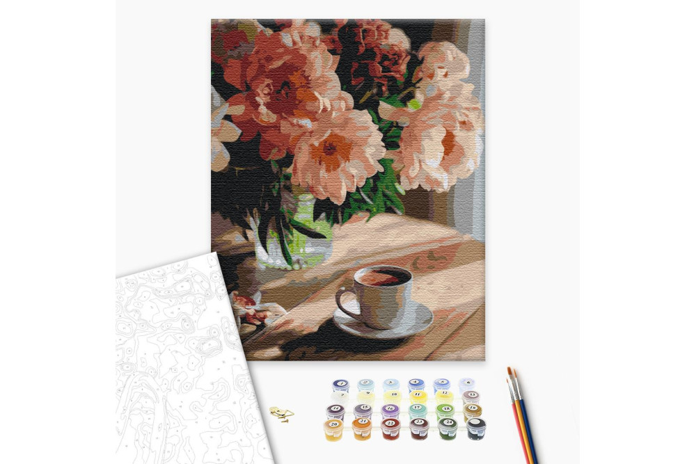 Mal efter tal - Coffee with the smell of peonies