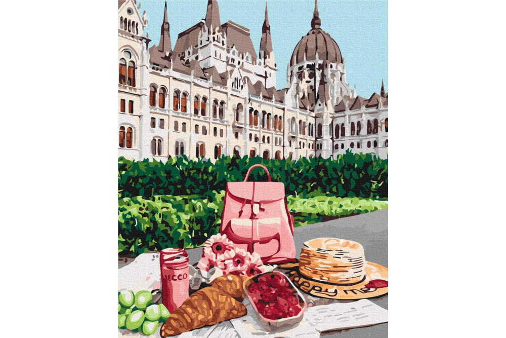 Mal efter tal - Picnic in Budapest - byer