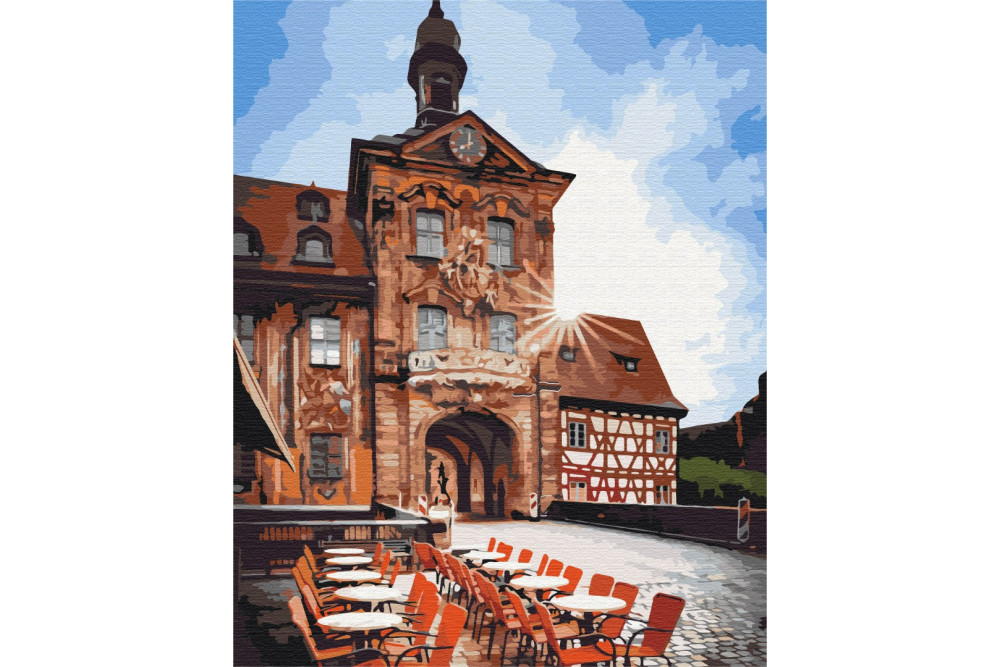Mal efter tal - Bamberg Old Town Hall - byer