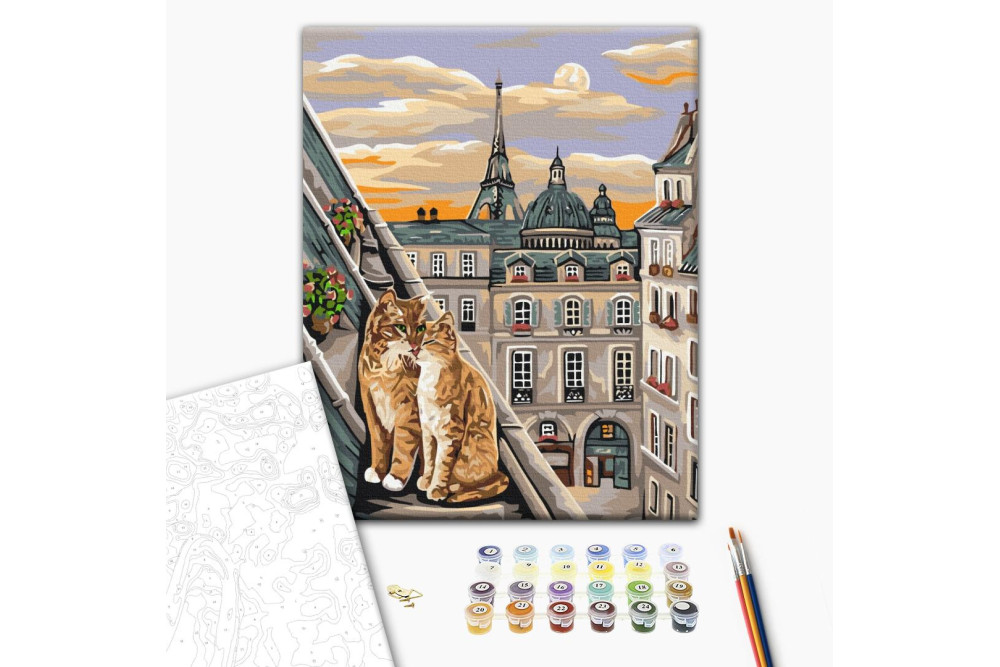 Mal efter tal - Cat tenderness in Paris