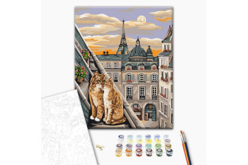 Mal efter tal - Cat tenderness in Paris