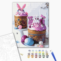 Mal efter tal - Easter cakes