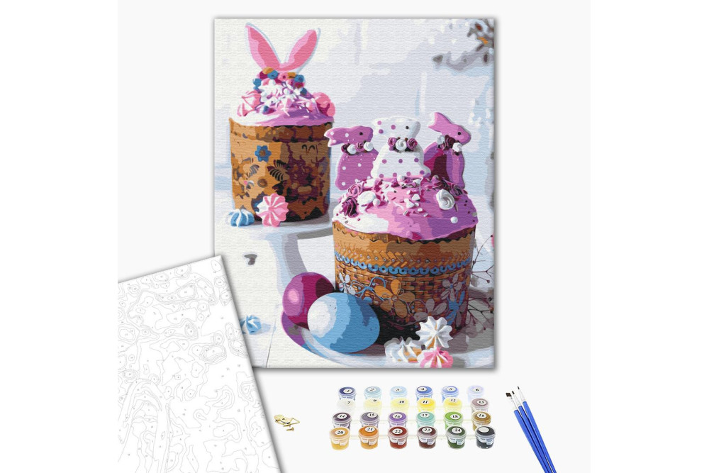 Mal efter tal - Easter cakes