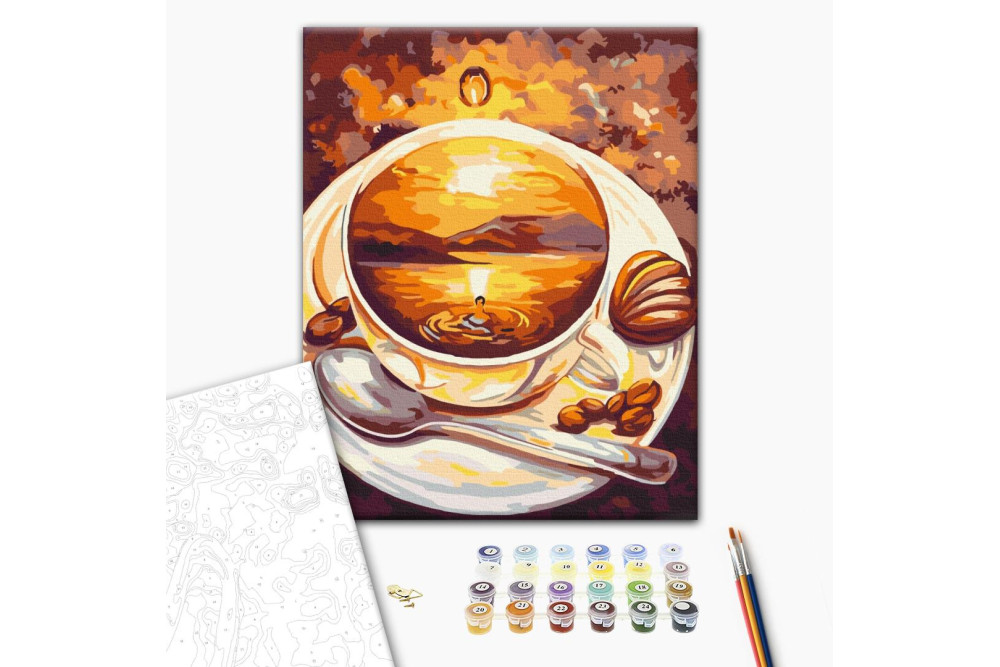 Mal efter tal - Sunrise in a cup