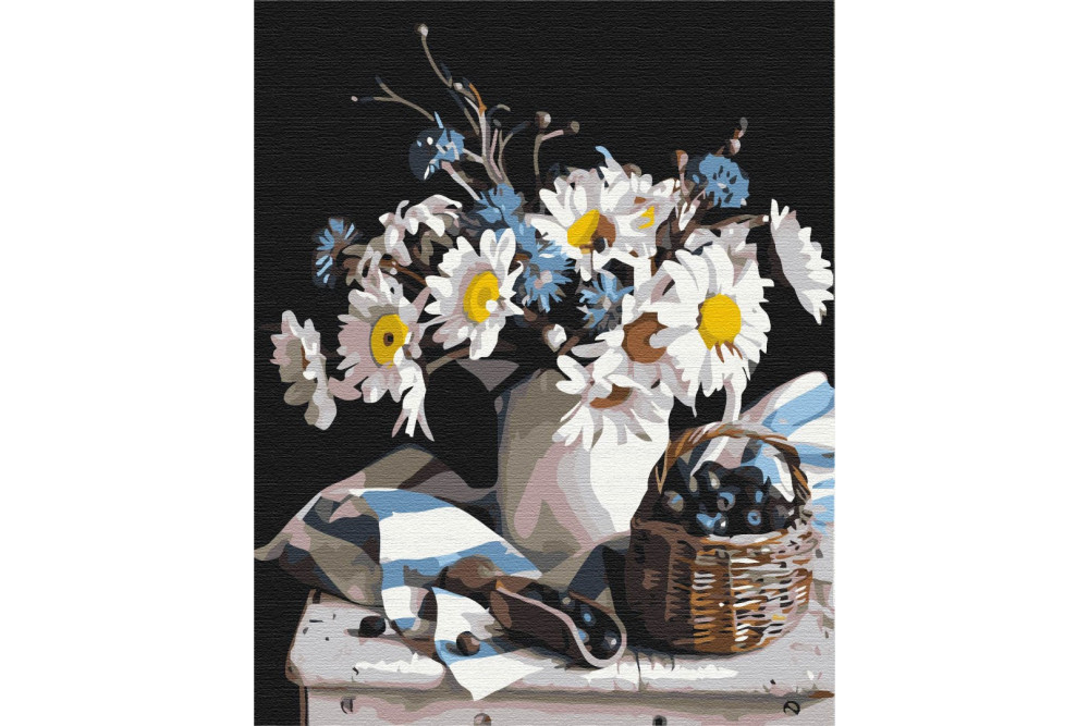 Mal efter tal - Field harvest - blomster