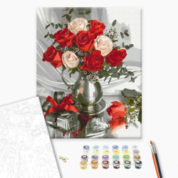 Mal efter tal - Gifted roses