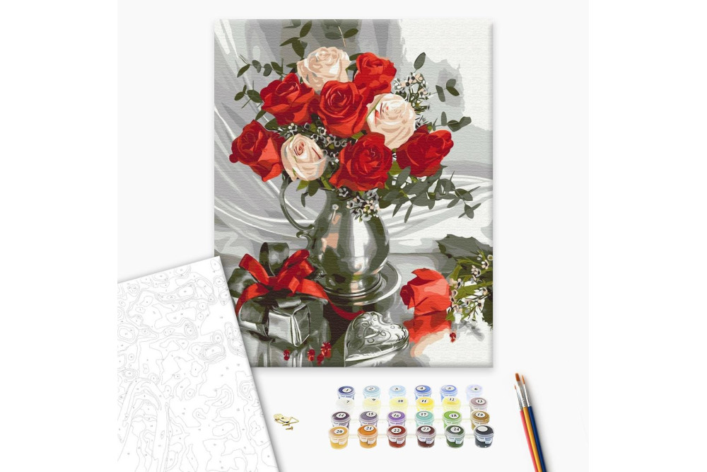 Mal efter tal - Gifted roses