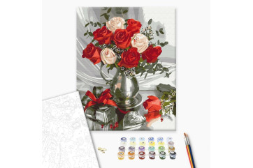 Mal efter tal - Gifted roses