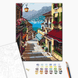 Mal efter tal - Italian street