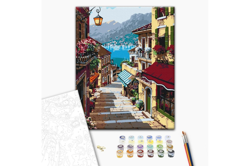Mal efter tal - Italian street