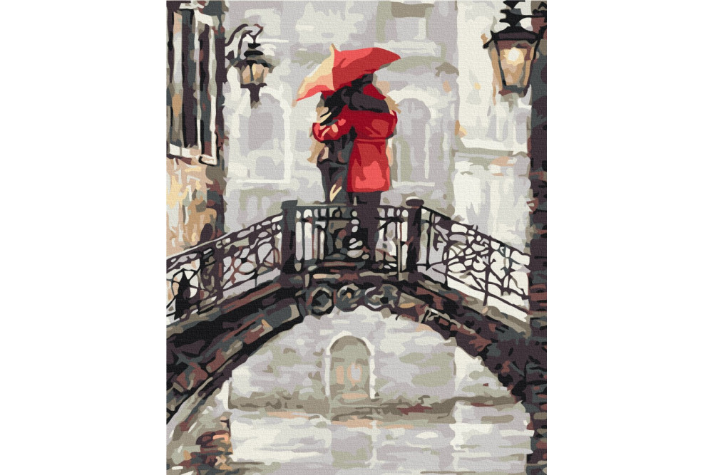 Mal efter tal - Lovers in the rain - mennesker