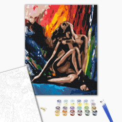 Mal efter tal - Naked passion