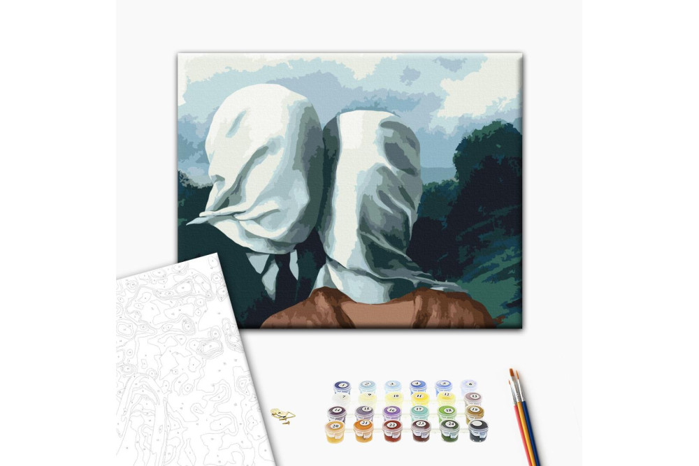 Mal efter tal - Rene Magritte «Loversі»