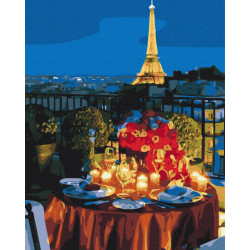 Mal efter tal - Date in Paris - byer