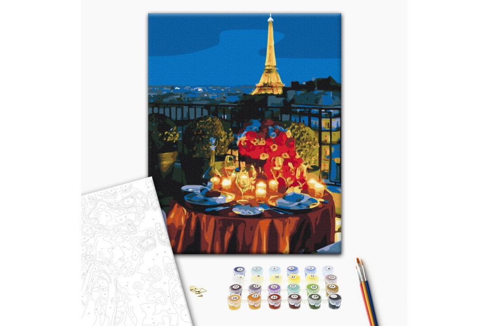 Mal efter tal - Date in Paris