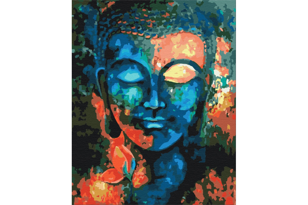 Mal efter tal - Meditation color - mennesker