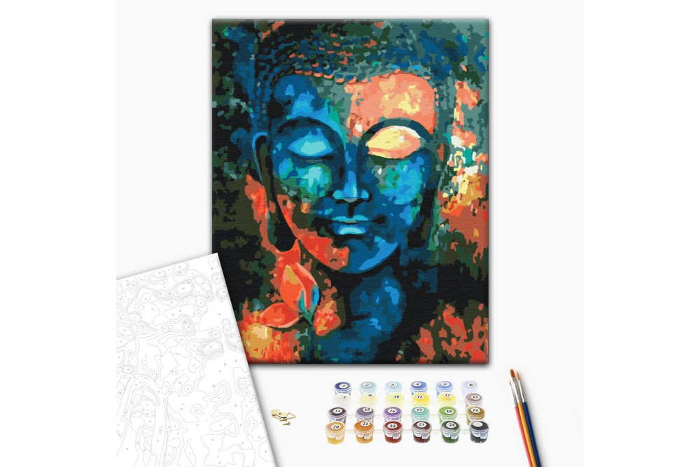 Mal efter tal - Meditation color