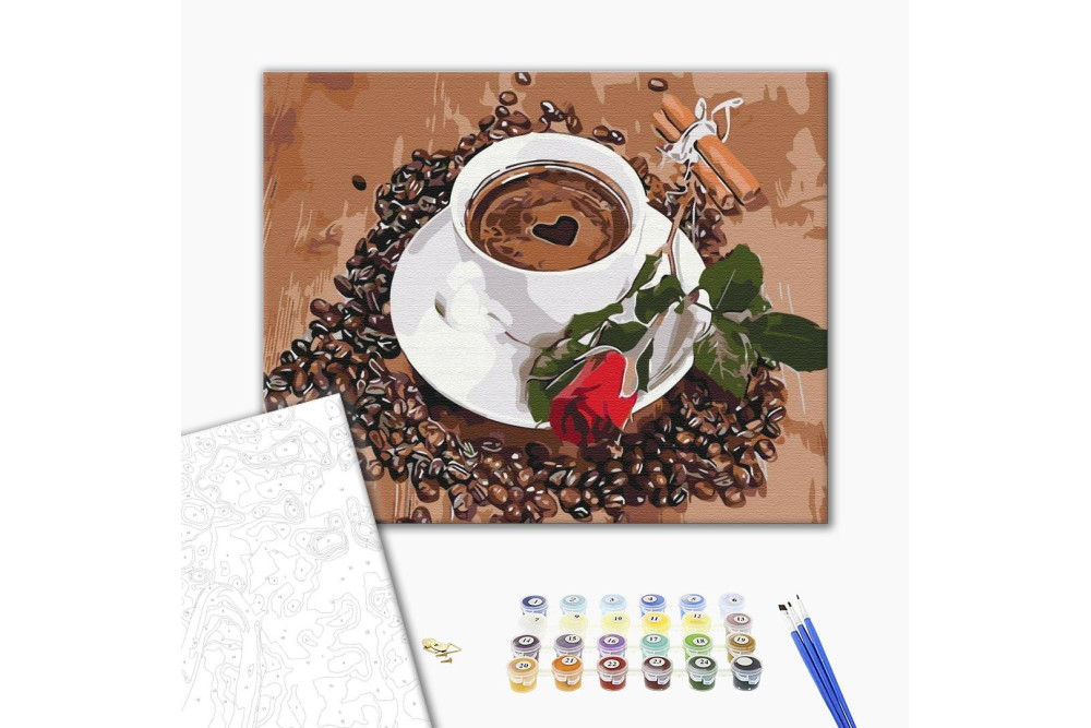 Mal efter tal - Coffee with a touch of romance