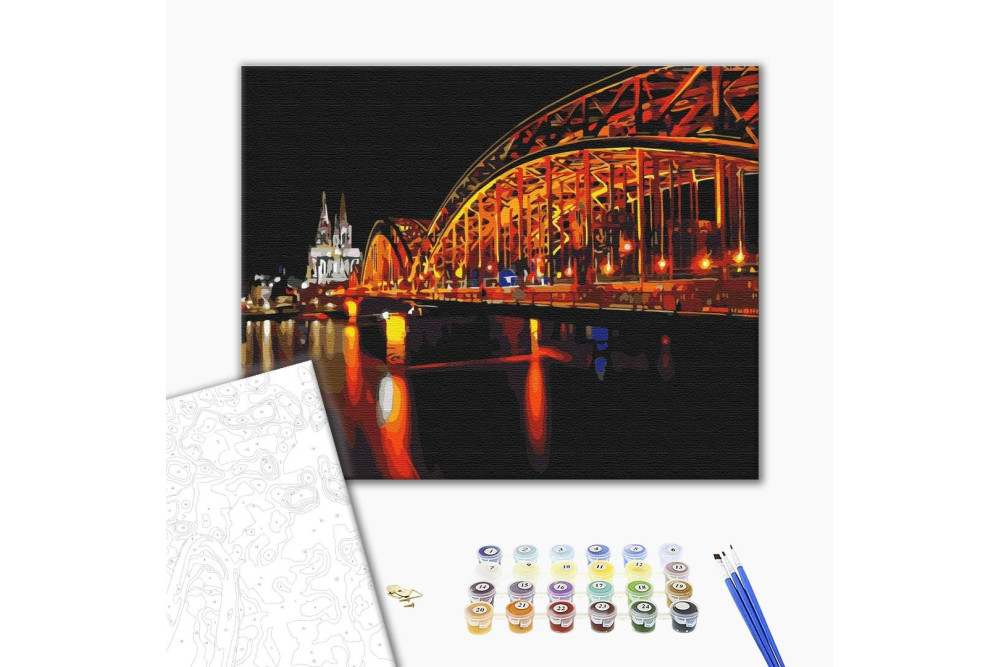 Mal efter tal - Colors of the night city