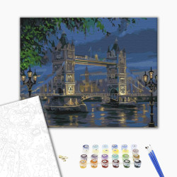 Mal efter tal - London is sleeping