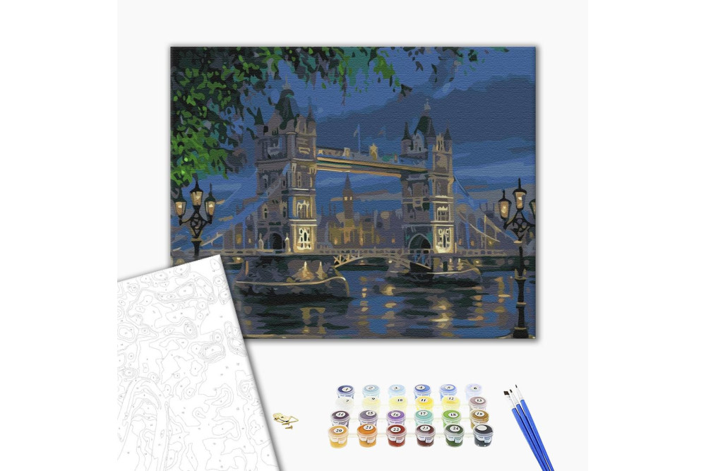 Mal efter tal - London is sleeping