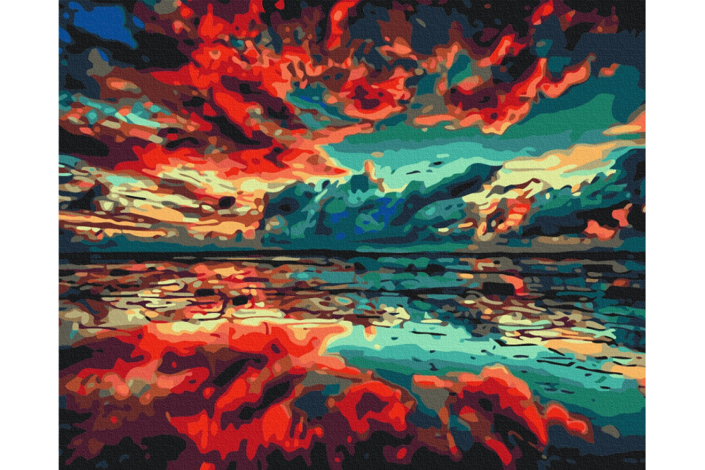 Mal efter tal - Reflection of the world - landskaber