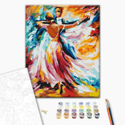 Mal efter tal - Waltz colors