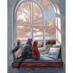 Mal efter tal - Landscape for cats - dyr