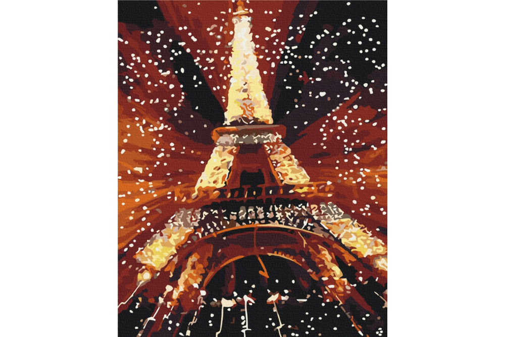 Mal efter tal - Celebration in Paris - byer