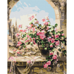 Mal efter tal - Ancient still life - blomster